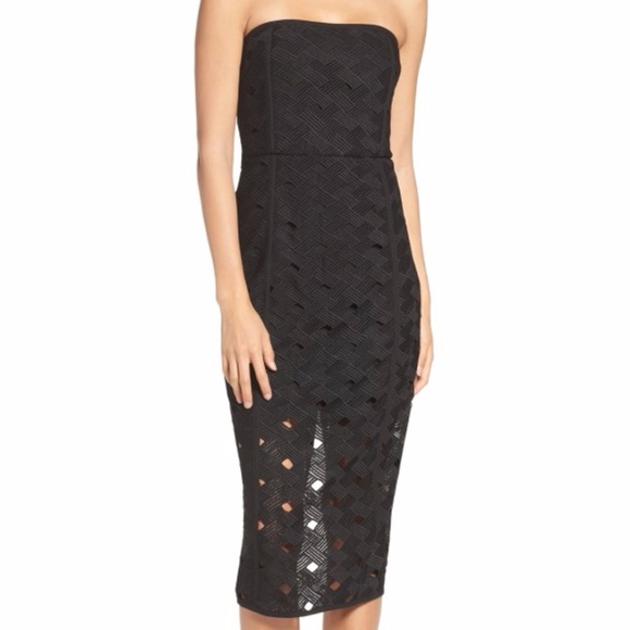 MISHA COLLECTION Dresses & Skirts - MISHA Collection women 10 black Margot strapless m